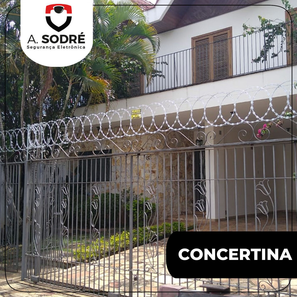 Instalação de Concertina de Segurança em SP